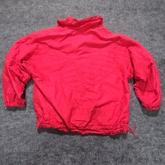 VTG Roffe Puffer Ski Jacket SzM Bomber Retro 80s Neon Pink Glam Tech Union USA - Picture 15 of 16